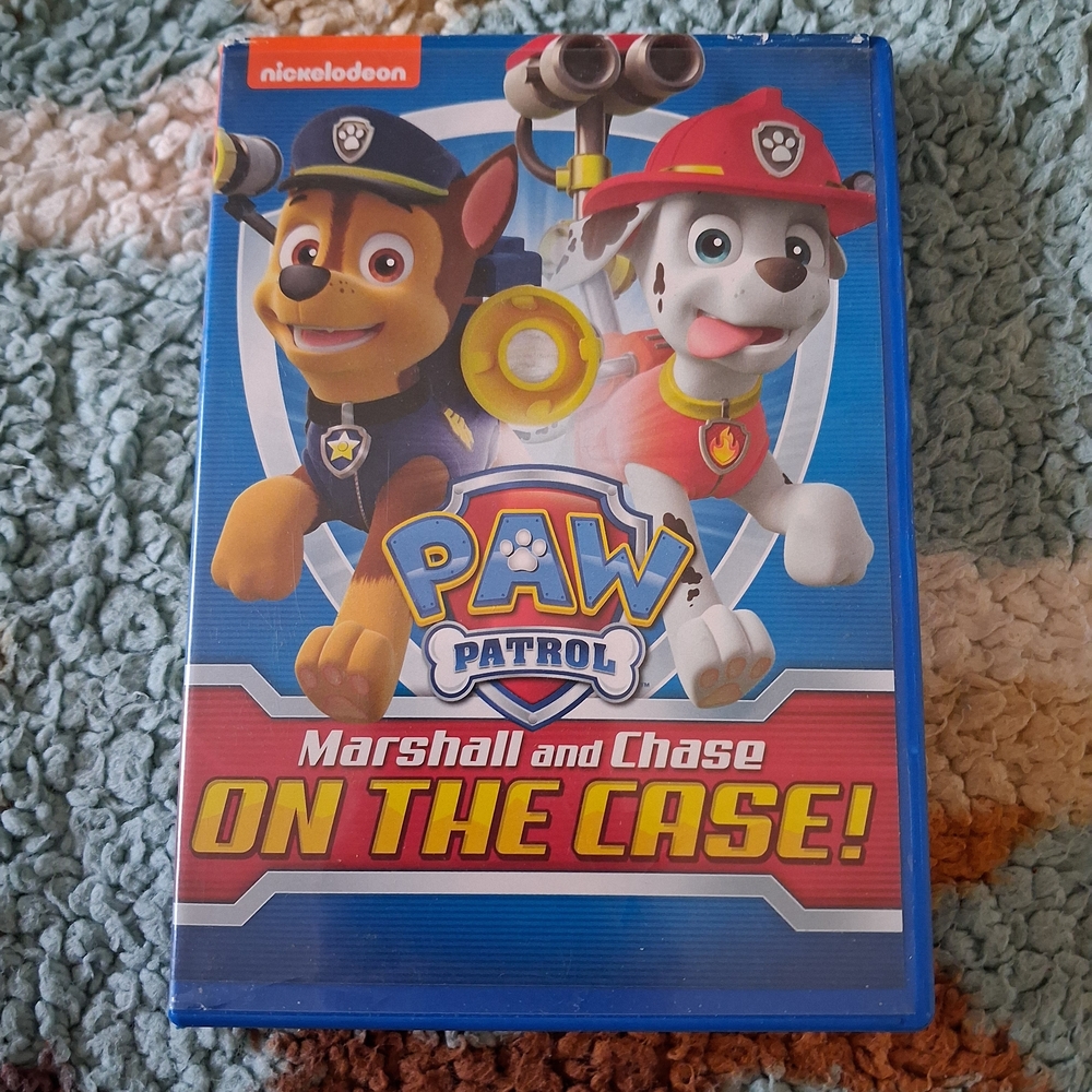 PAW Patrol DVD - Marshall and Chase On The Case